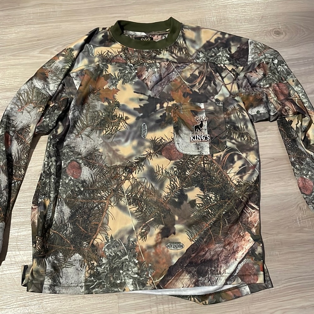 Kings camo long sleeve